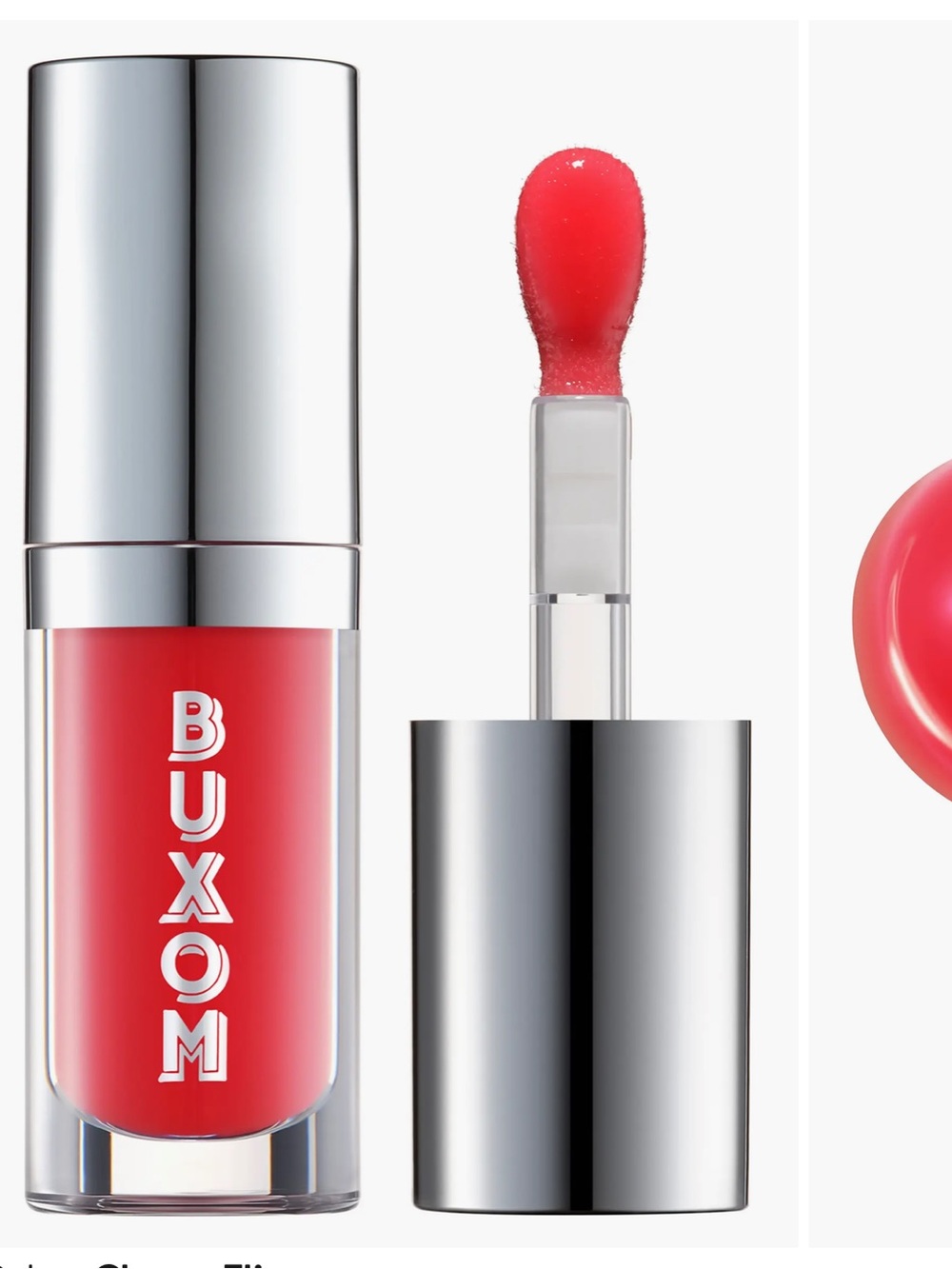 New! BUXOM Full-On Plumping Lip Oil - Cherry Flip